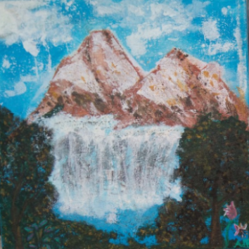 Fôrets et cascades en montagne,2014